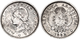 Argentina 10 Centavos 1882