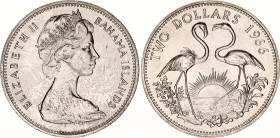 Bahamas 2 Dollars 1966