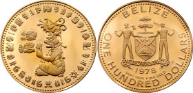 Belize 100 Dollars 1978