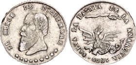 Bolivia 1/16 Melgarejo 1865