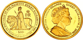 British Virgin Islands 10 Dollars 2006