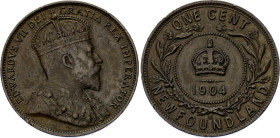 Canada Newfoundland 1 Cent 1904 H