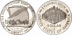 United States 1 Dollar 1987 S
