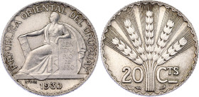 Uruguay 20 Centesimos 1930