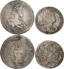Austria - Hungary Lot of 2 Silver Coins 1678 - 1725