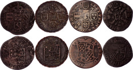 Europe Lot of 4 Coins 16th - 18th Centuries