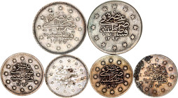 Ottoman Empire Lot of 6 Coins 1884 - 1911