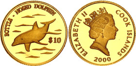 Cook Islands 10 Dollars 2000