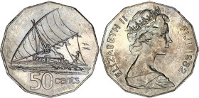 Fiji 50 Cents 1982