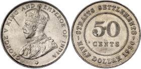Straits Settlements 50 Cents 1920