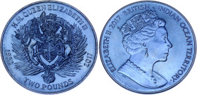 British Indian Ocean Territory 2 Pounds 2017 PM