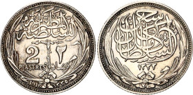Egypt 2 Piastres 1916 AH 1335