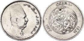 Egypt 10 Qirsh 1923 AH 1341