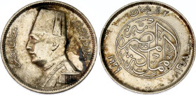 Egypt 2 Piastres 1929 AH 1348