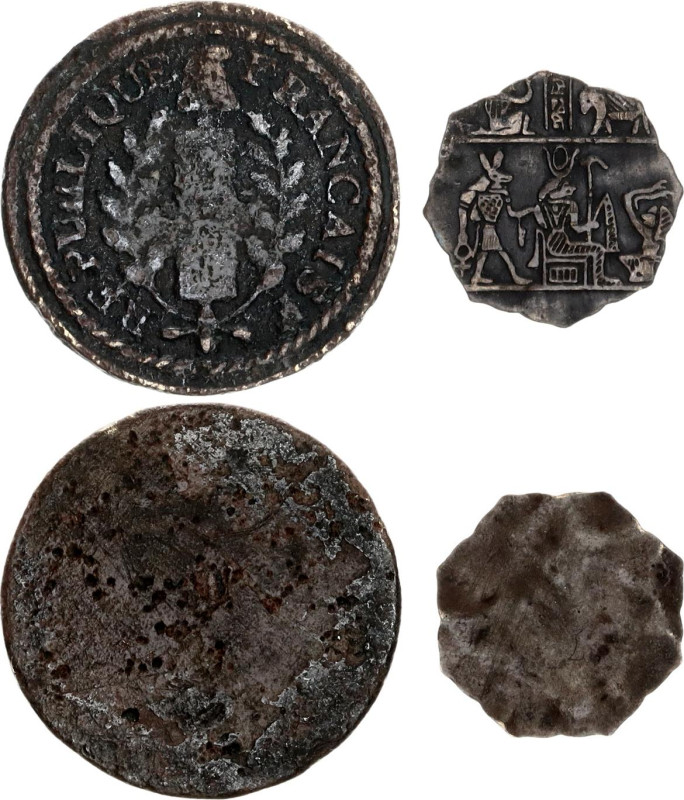 Egypt Lot of 2 Tokens 19th- 20th

Bronze