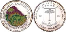 Equatorial Guinea 7000 Francos 1993