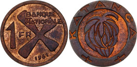 Katanga 1 Franc 1961
