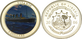 Liberia 5 Dollars 2006