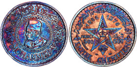 Morocco 500 Francs 1956 AH 1376
