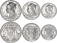 Reunion 1 - 2 - 5 Francs 1948 - 1964
