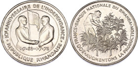 Rwanda 200 Francs 1972