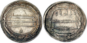 Abbasid Empire Dirham 805 AH 189  Al-Muhammadiya Mint