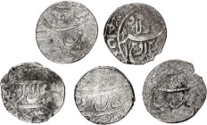 Iran 5 x 1 Abbasi 1588 - 1628 (ND) Different Mint
