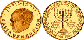 Israel Gold Medal "David Ben Gurion" 20th Century (ND)