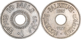 Palestine 10 Mils 1927
