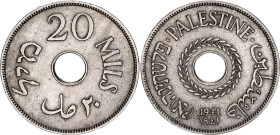Palestine 20 Mils 1941