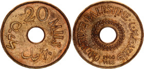 Palestine 20 Mils 1944