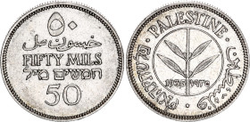 Palestine 50 Mils 1935