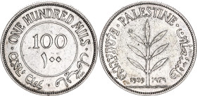 Palestine 100 Mils 1939