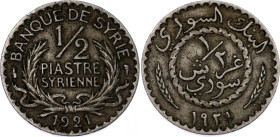 Syria 1/2 Piastre 1921