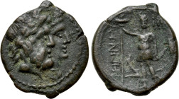 BRUTTIUM. Rhegion. Second Punic War (Circa 211-201 BC). Tetrachalkon