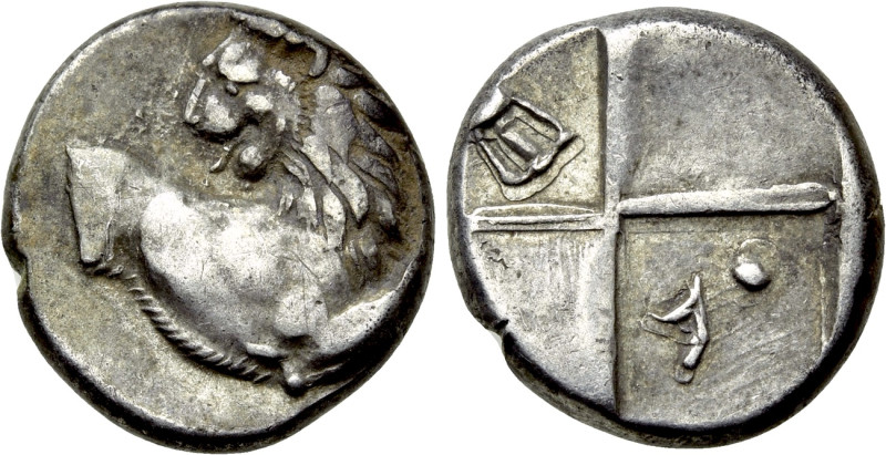 THRACE. Chersonesos. Hemidrachm (Circa 386-338 BC). 

Obv: Forepart of lion ri...