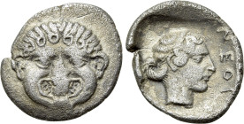 MACEDON. Neapolis. Hemidrachm (Circa 424-350 BC)