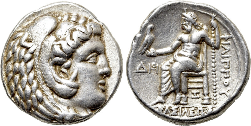 KINGS OF MACEDON. Philip III Arrhidaios (323-317 BC). Tetradrachm. Arados. 

O...