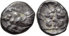 IONIA. Klazomenai. Hemiobol (Circa 480-400 BC)