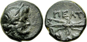 PHRYGIA. Peltai. Ae (Late 2nd-1st centuries BC)