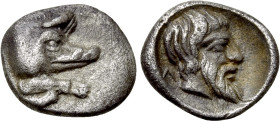 CARIA. Euromos. Hemiobol (5th century BC)