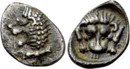 CARIA. Mylasa. Hemiobol (Circa 420-390 BC)