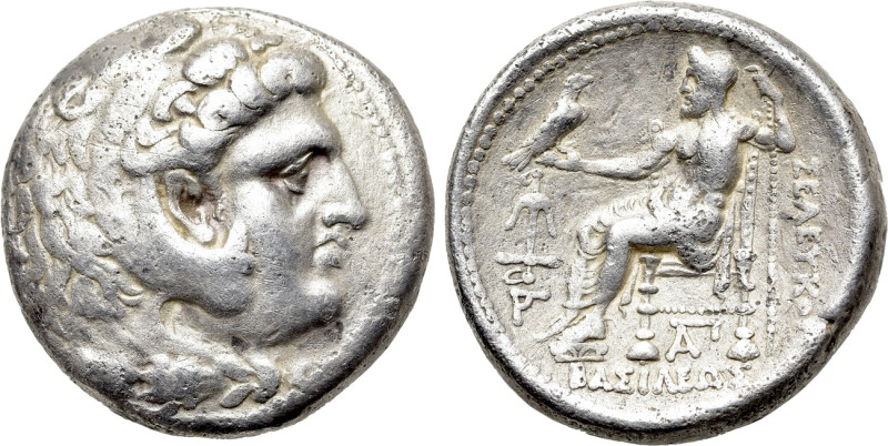 SELEUKID KINGDOM. Seleukos I Nikator (312-281 BC). Tetradrachm. Ekbatana. 

Ob...