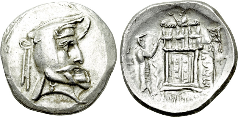 KINGS OF PERSIS. Autophradates I (3rd century BC). Tetradrachm. Istakhr (Persepo...