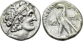 PTOLEMAIC KINGS OF EGYPT. Ptolemy X Alexander I (101-88 BC). Tetradrachm. Alexandreia. Dated RY 24 (91/0 BC)