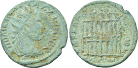 LYDIA. Nysa. Gallienus (253-268). Ae. Kl. Pollionos, grammateus