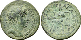 LYDIA. Saitta. Pseudo-autonomous. Time of Septimius Severus (193-211). Ae. Attikos, first archon for the second time