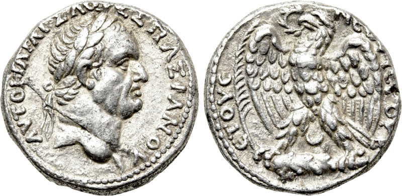 SELEUCIS & PIERIA. Antioch. Vespasian (69-79). Tetradrachm. Dated RY 2 (AD 69/70...