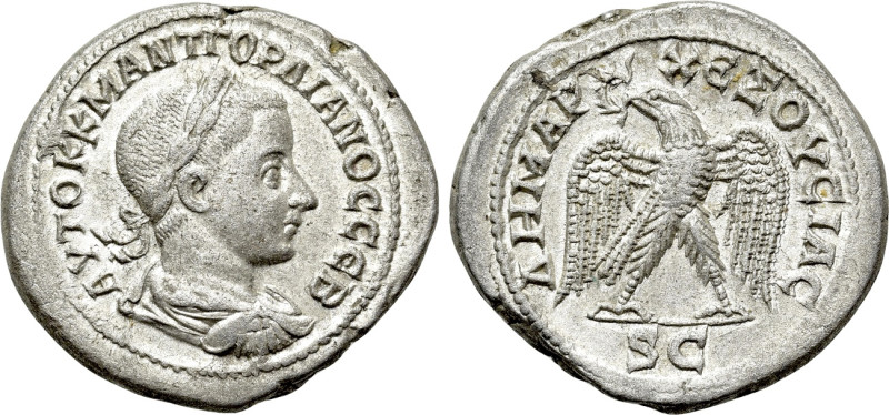 SELEUCIS & PIERIA. Antioch. Gordian III (238-244). Tetradrachm. 

Obv: AYTOK K...