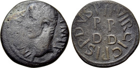 ZEUGITANIA. Carthage. Augustus (27 BC-AD 14). Ae. D V Sp and P I Sp, duovirs